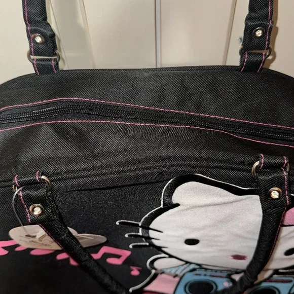 Sanrio HELLO KITTY Boston Bag Bowler Type Shoulder Bag New w/ Tags Y2K Sanrio - Picture 11 of 17